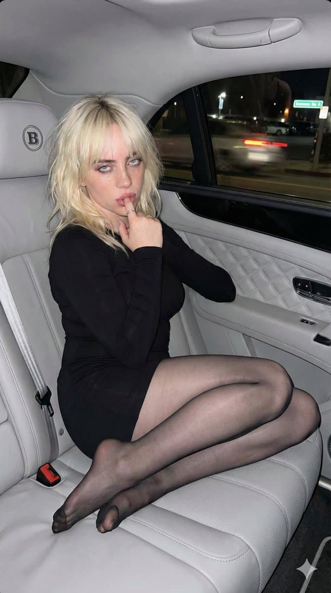 Direct Flash Portrait of Woman in Luxury Car Prompt — example 2