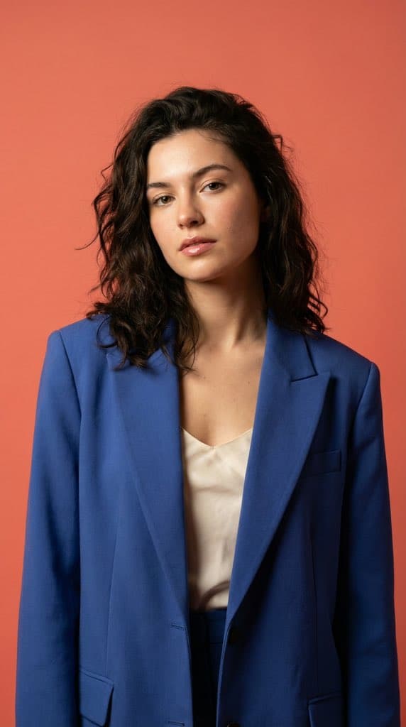 Ultra-Realistic Fashion Model Studio Photoshoot — example 1
