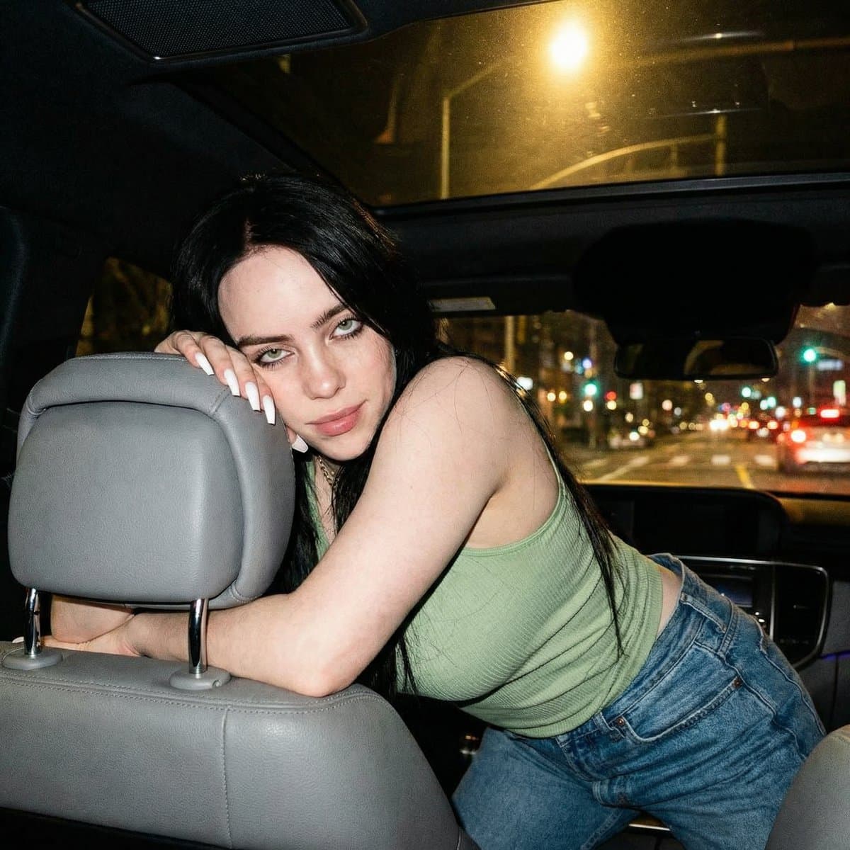 Candid Nighttime Car Portrait with High ISO Grain — example 1