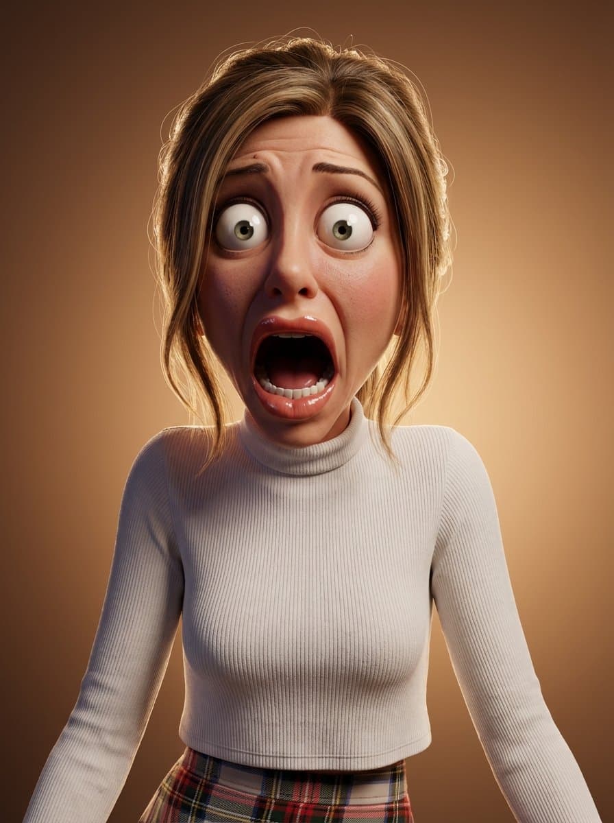 Hyper-Expressive 3D Cartoon Portrait from Photo Reference — example 1