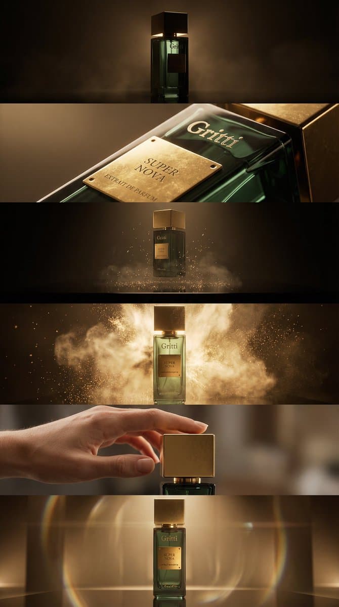 Luxury Product Reveal Cinematic Sequence Prompt — example 1