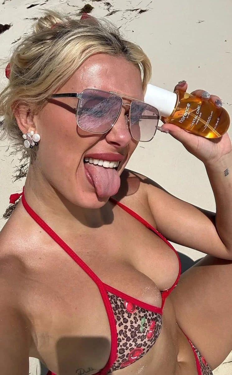 Sun-Drenched POV Selfie on a Tropical Beach (Lifestyle Aesthetic) — example 1