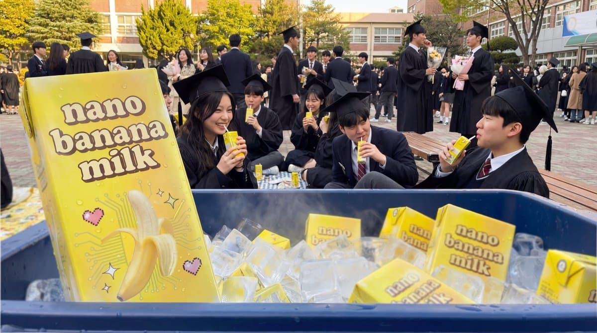Product Photography of Nano Banana Milk Cooler — example 1