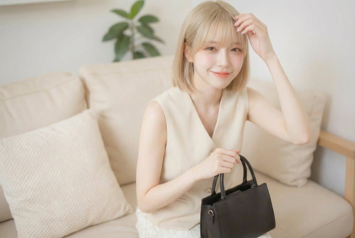 AI Fashion Prompt: Monochromatic Minimalist Utilitarian Style — example 1
