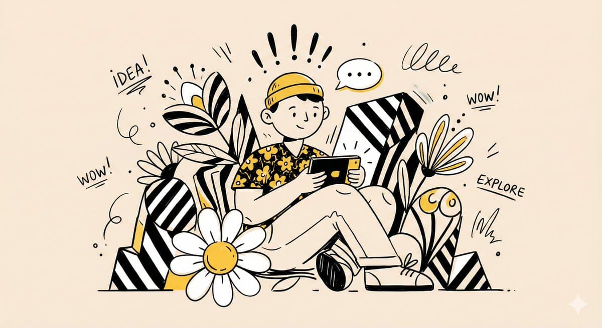 Whimsical Flat Illustration Generator — example 2