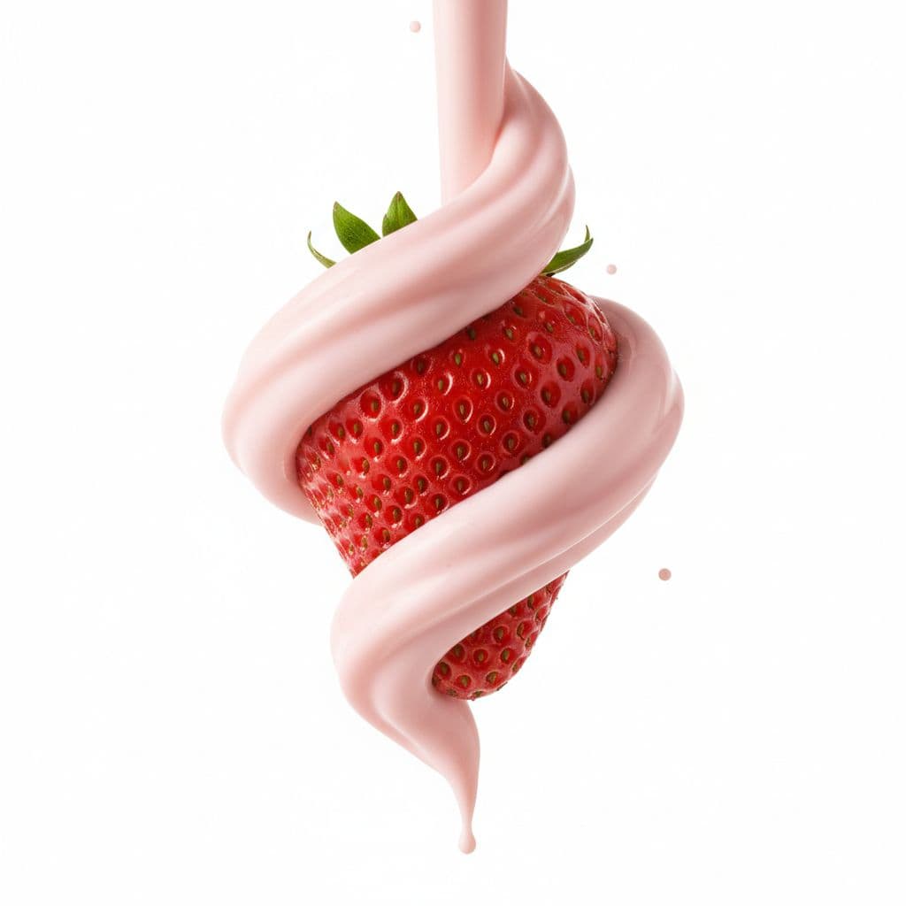 Macro Food Photography of Blueberries and Yogurt — example 2